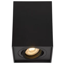 TUBE - Plafondspot - 1xGU10 - Zwart*Lucide Flash Sale