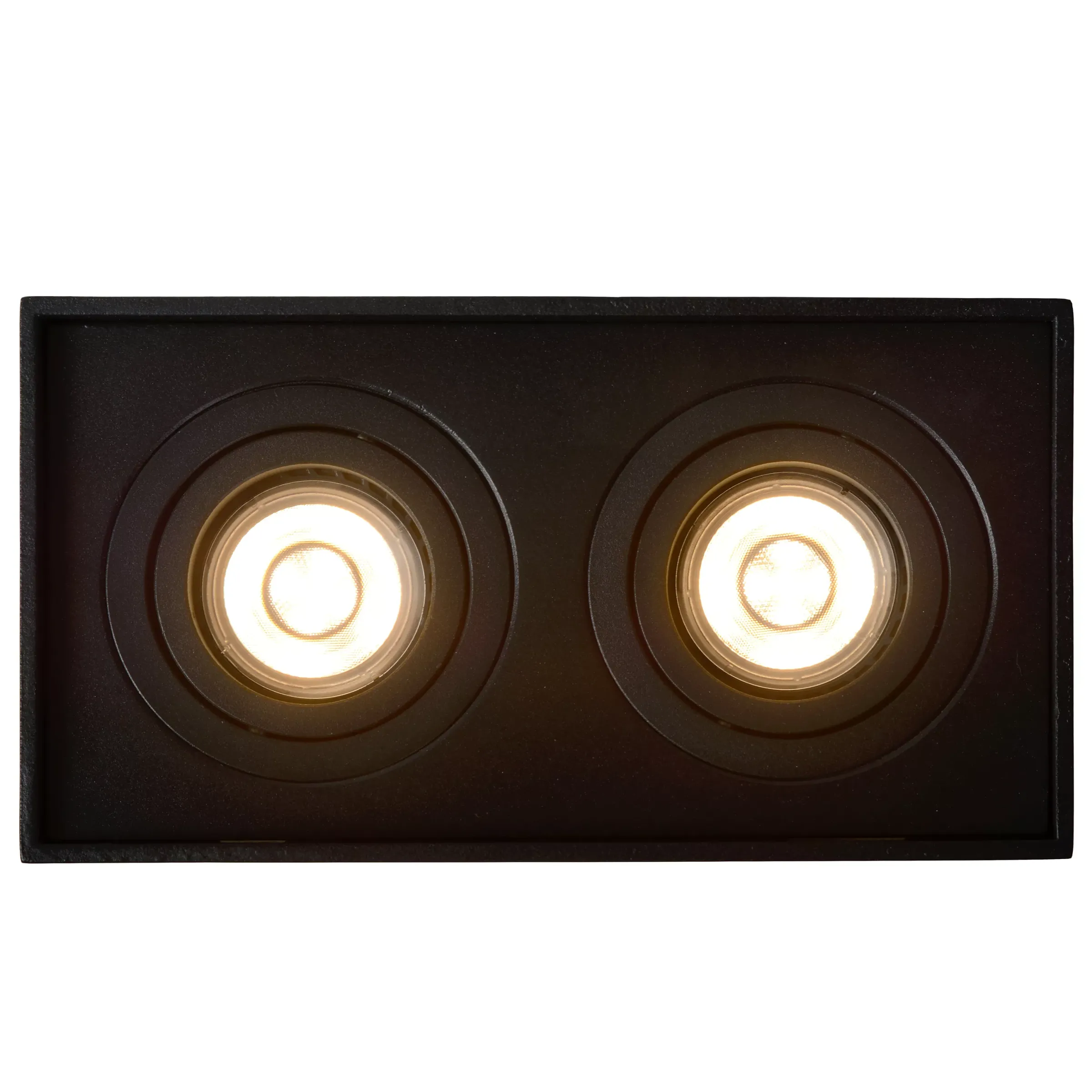 TUBE - Plafondspot - 2xGU10 - Zwart*Lucide Sale