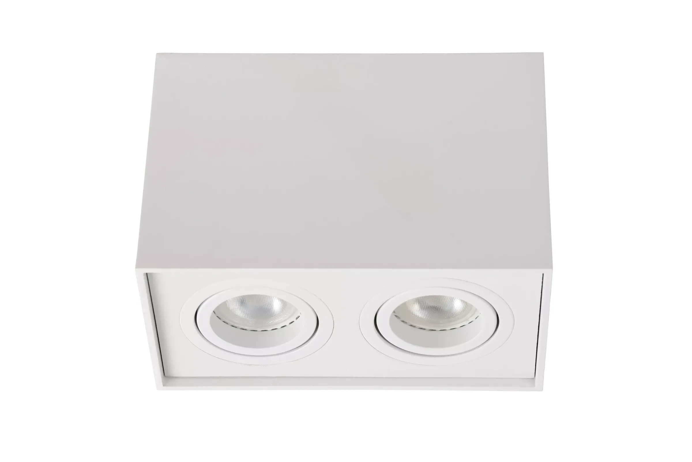 TUBE - Plafondspot - 2xGU10 - Wit*Lucide Shop