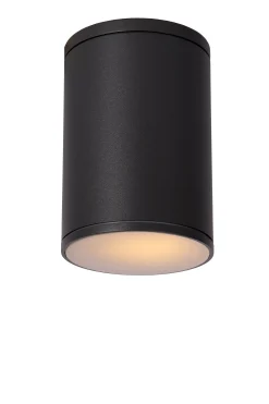 TUBIX - Plafondspot Binnen/Buiten - Ø 10,8 cm - 1xE27 - IP54 - Antraciet*Lucide Fashion