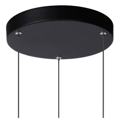TUBULE - Hanglamp - Ø 26 cm - LED - 3x7W 2700K - Zwart*Lucide Sale