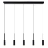 TUBULE - Hanglamp - LED - 5x7W 2700K - Zwart*Lucide Flash Sale