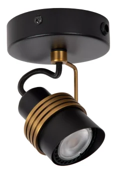 TUNDRAN - Plafondspot - 1xGU10 - Zwart*Lucide Flash Sale
