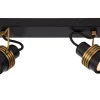 TUNDRAN - Plafondspot - 2xGU10 - Zwart*Lucide Discount