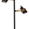 TUNDRAN - Tafellamp - 2xGU10 - Zwart*Lucide Outlet