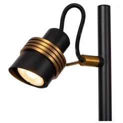 TUNDRAN - Tafellamp - 2xGU10 - Zwart*Lucide Outlet