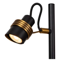 TUNDRAN - Vloerlamp - 3xGU10 - Zwart*Lucide Best