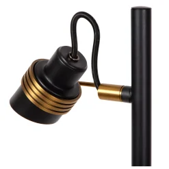 TUNDRAN - Vloerlamp - 3xGU10 - Zwart*Lucide Best