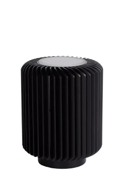 TURBIN - Tafellamp - Ø 10,6 cm - LED - 1x5W 3000K - Zwart*Lucide Clearance