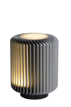 TURBIN - Tafellamp - Ø 10,6 cm - LED - 1x5W 3000K - Grijs*Lucide Outlet