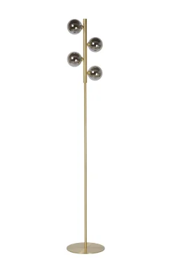 TYCHO - Vloerlamp - 4xG9 - Mat Goud / Messing*Lucide Outlet