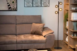 TYCHO - Vloerlamp - 4xG9 - Zwart*Lucide Best