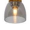 TYLER - Plafonnière Badkamer - Ø 16,1 cm - 1xG9 - IP44 - Mat Goud / Messing*Lucide Outlet
