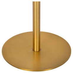 TYON - Oplaadbare Tafellamp Binnen/Buiten - Accu/Batterij - Ø 15 cm - LED Dimb. - IP65 - Mat Goud / Messing*Lucide Cheap