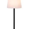 TYON - Oplaadbare Tafellamp Binnen/Buiten - Accu/Batterij - LED Dimb. - IP65 - Zwart*Lucide Sale