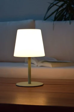 TYON - Oplaadbare Tafellamp Binnen/Buiten - Accu/Batterij - LED Dimb. - IP65 - Groen*Lucide Flash Sale