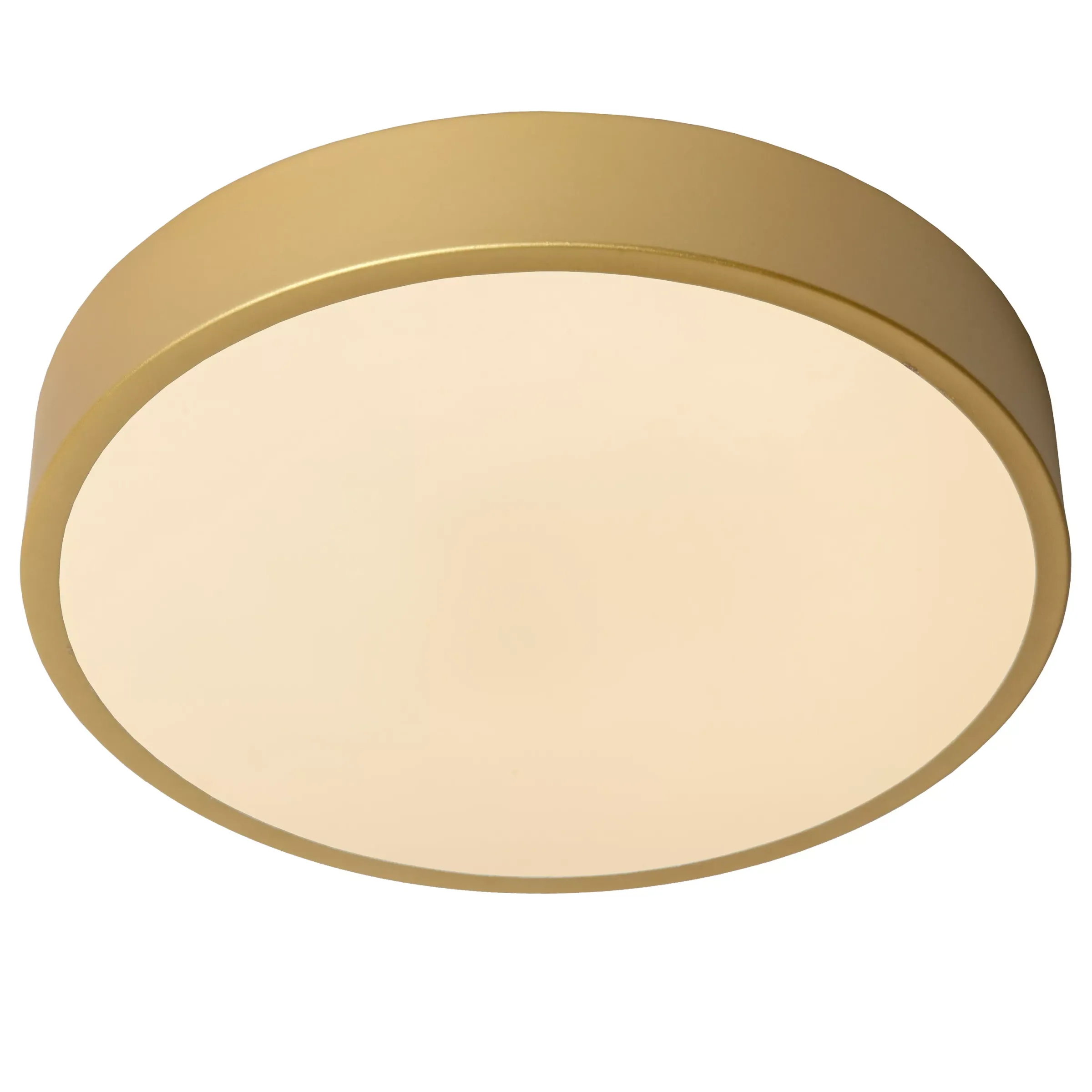 UNAR - Plafonnière - Ø 30 cm - LED 3 StepDim - 1x18W 2700K - Mat Goud / Messing*Lucide Best Sale