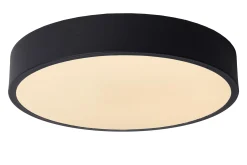 UNAR - Plafonnière - Ø 30 cm - LED 3 StepDim - 1x18W 2700K - Zwart*Lucide Clearance