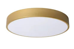 UNAR - Plafonnière - Ø 39,5 cm - LED 3 StepDim - 1x24W 2700K - Mat Goud / Messing*Lucide Outlet
