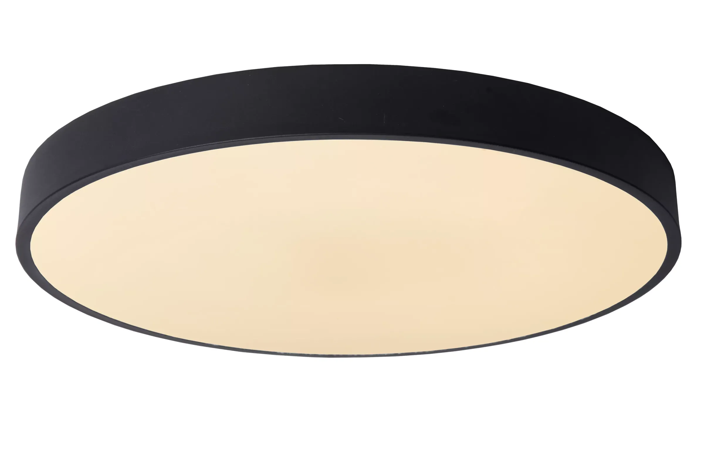 UNAR - Plafonnière - Ø 49,5 cm - LED 3 StepDim - 1x36W 2700K - Zwart*Lucide Cheap
