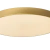 UNAR - Plafonnière - Ø 60 cm - LED 3 StepDim - 1x60W 2700K - Mat Goud / Messing*Lucide Fashion