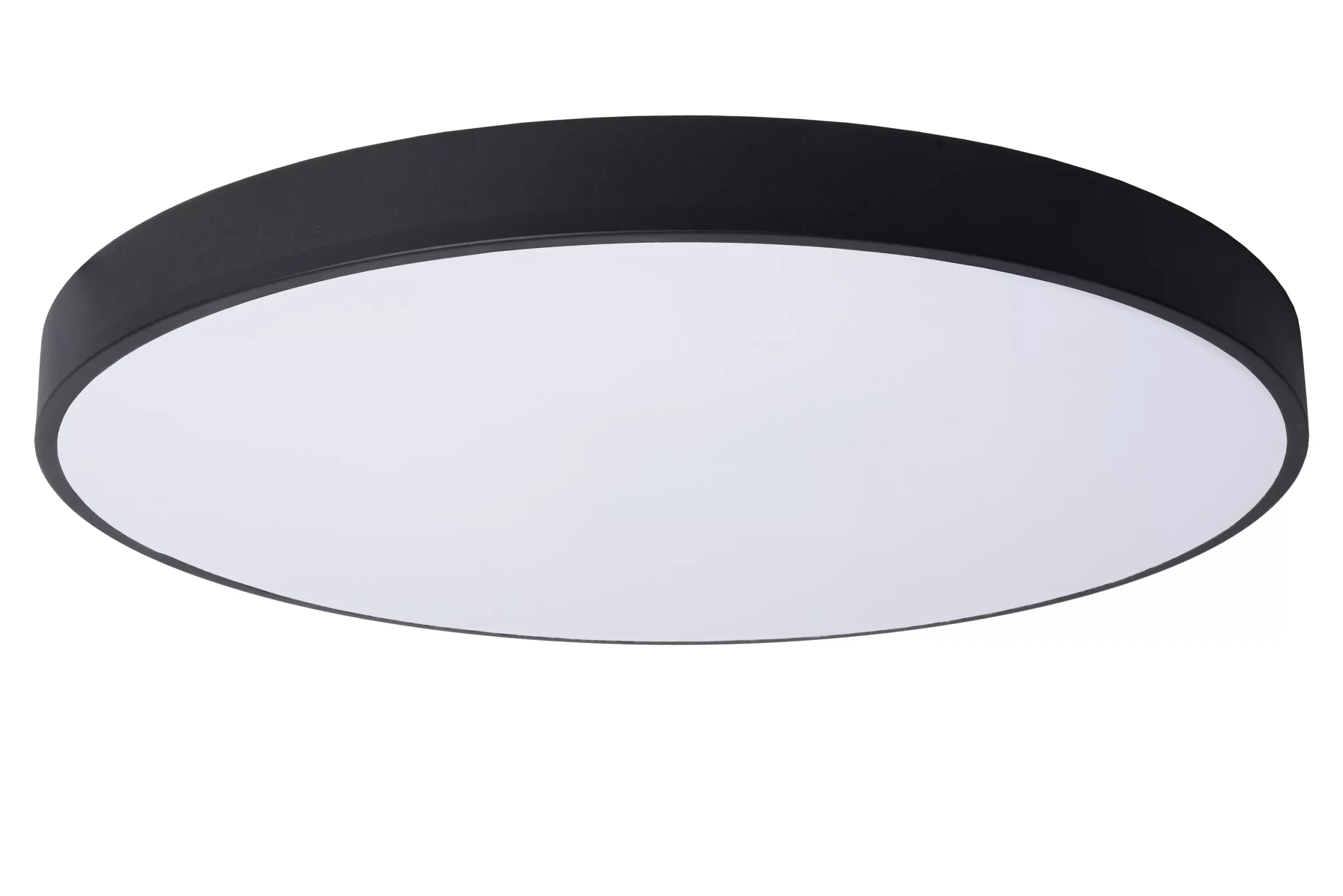 UNAR - Plafonnière - Ø 60 cm - LED 3 StepDim - 1x60W 2700K - Zwart*Lucide Flash Sale