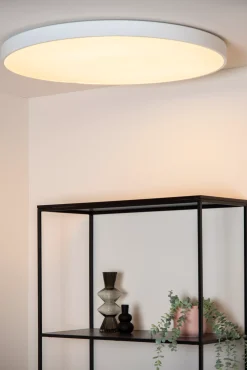 UNAR - Plafonnière - Ø 80 cm - LED 3 StepDim - 1x80W 2700K - Wit*Lucide New