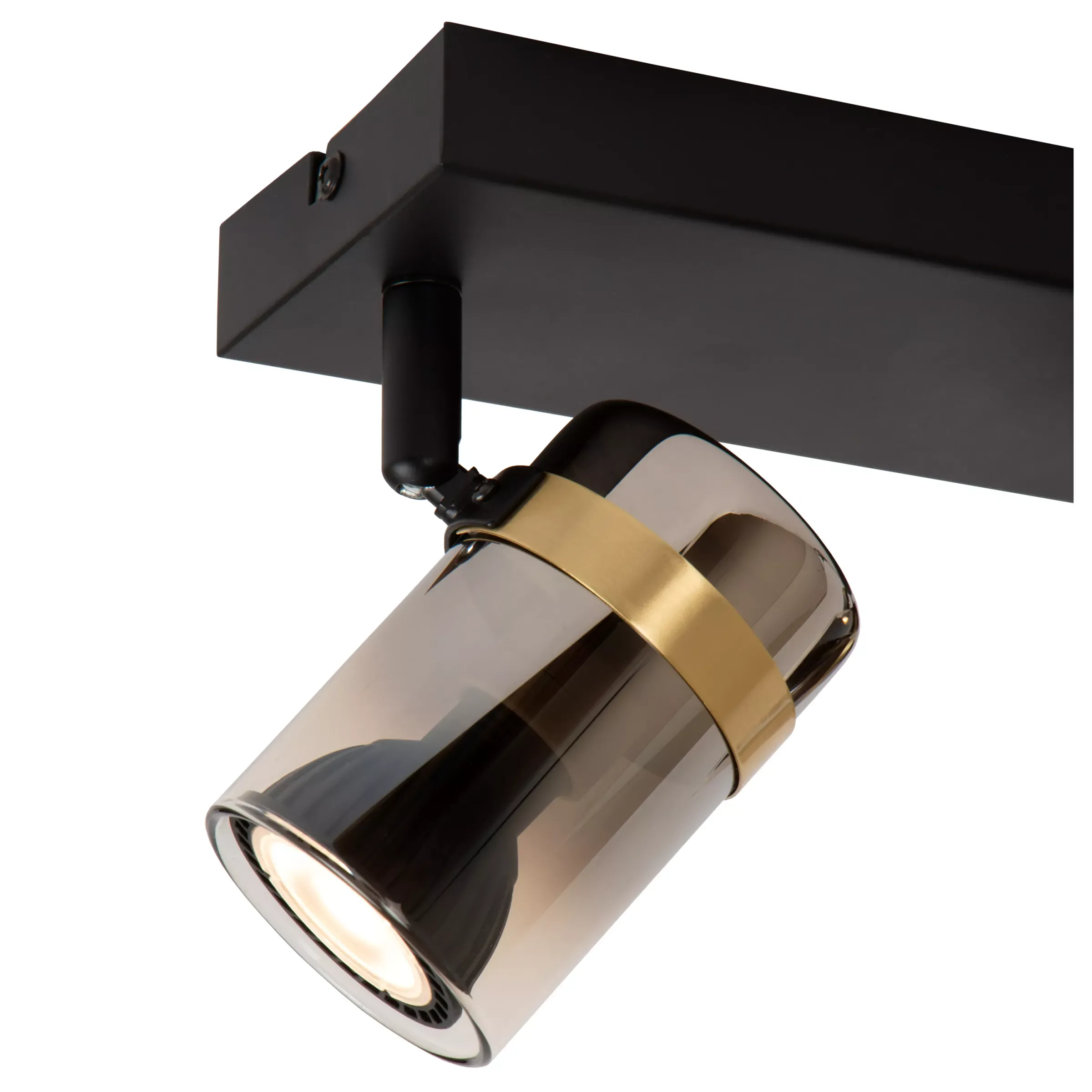UPTON - Plafondspot - 2xGU10 - Fumé*Lucide Flash Sale