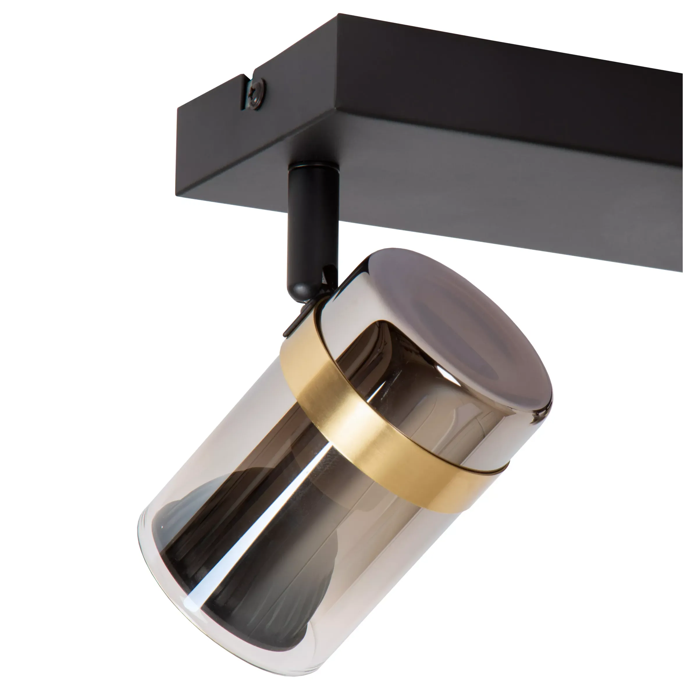 UPTON - Plafondspot - 2xGU10 - Fumé*Lucide Flash Sale