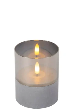 VELAS - Tafellamp - Batterijen - Ø 8 cm - LED - 3x0,2W 2700K - Fumé - Set van 3*Lucide Best Sale