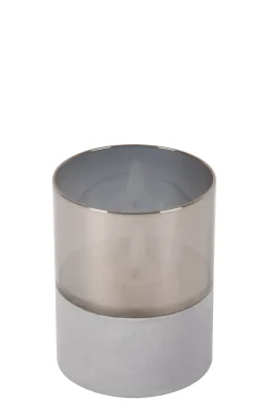 VELAS - Tafellamp - Batterijen - Ø 8 cm - LED - 3x0,2W 2700K - Fumé - Set van 3*Lucide Best Sale