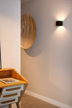 VERTIGO - Oplaadbare Wandlamp Binnen/Buiten - Accu/Batterij - LED Dimb. - 1x6W 2700K - IP54 - Beweging & dag/nacht sensor - Magnetisch - Zwart*Lucide Cheap