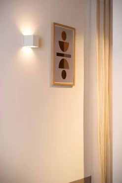 VERTIGO - Oplaadbare Wandlamp Binnen/Buiten - Accu/Batterij - LED Dimb. - 1x6W 2700K - IP54 - Beweging & dag/nacht sensor - Magnetisch - Wit*Lucide Best Sale