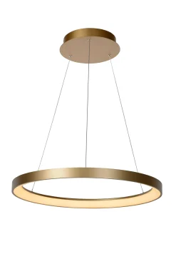 VIDAL - Hanglamp - Ø 58 cm - LED Dimb. - 1x48W 2700K - Mat Goud / Messing*Lucide Discount