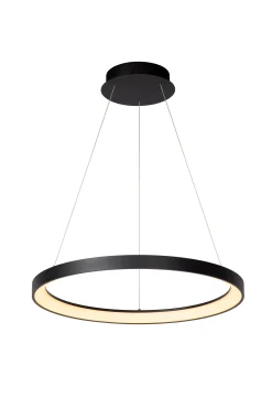 VIDAL - Hanglamp - Ø 58 cm - LED Dimb. - 1x48W 2700K - Zwart*Lucide Online
