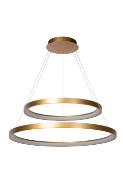 VIDAL - Hanglamp - Ø 78 cm - LED Dimb. - 1x92W 2700K - Mat Goud / Messing*Lucide Clearance
