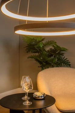 VIDAL - Hanglamp - Ø 78 cm - LED Dimb. - 1x92W 2700K - Zwart*Lucide Discount