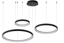 VIDAL - Hanglamp - Ø 78 cm - LED Dimb. - 1x120W 2700K - Zwart*Lucide Sale