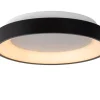 VIDAL - Plafonnière - Ø 28 cm - LED Dimb. - 1x20W 2700K - Zwart*Lucide Online