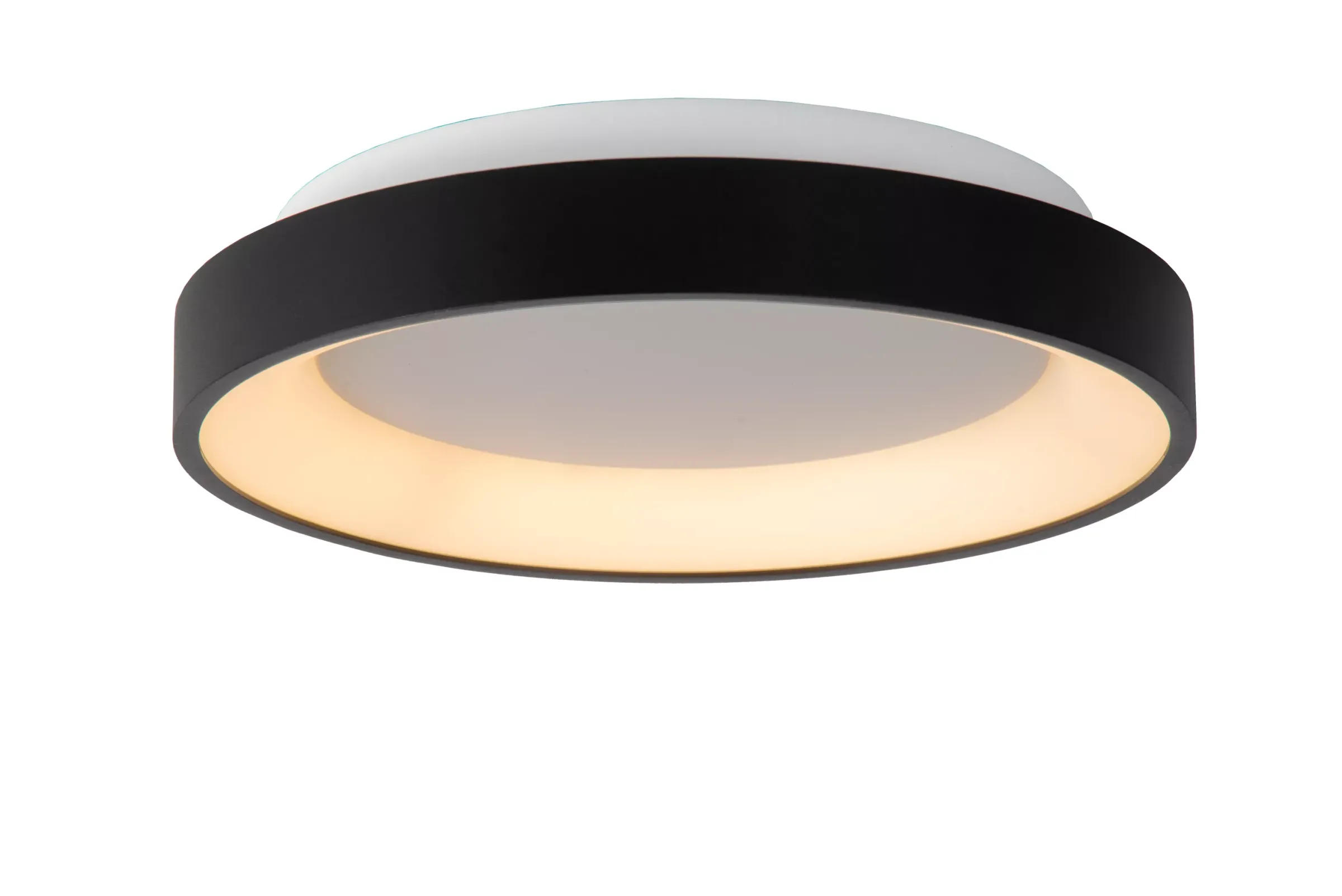 VIDAL - Plafonnière - Ø 28 cm - LED Dimb. - 1x20W 2700K - Zwart*Lucide Online