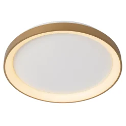 VIDAL - Plafonnière - Ø 48 cm - LED Dimb. - 1x38W 2700K - Mat Goud / Messing*Lucide Clearance