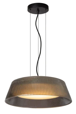 VIXI - Hanglamp - Ø 45 cm - LED - 1x22,6W 2900K - Fumé*Lucide Cheap