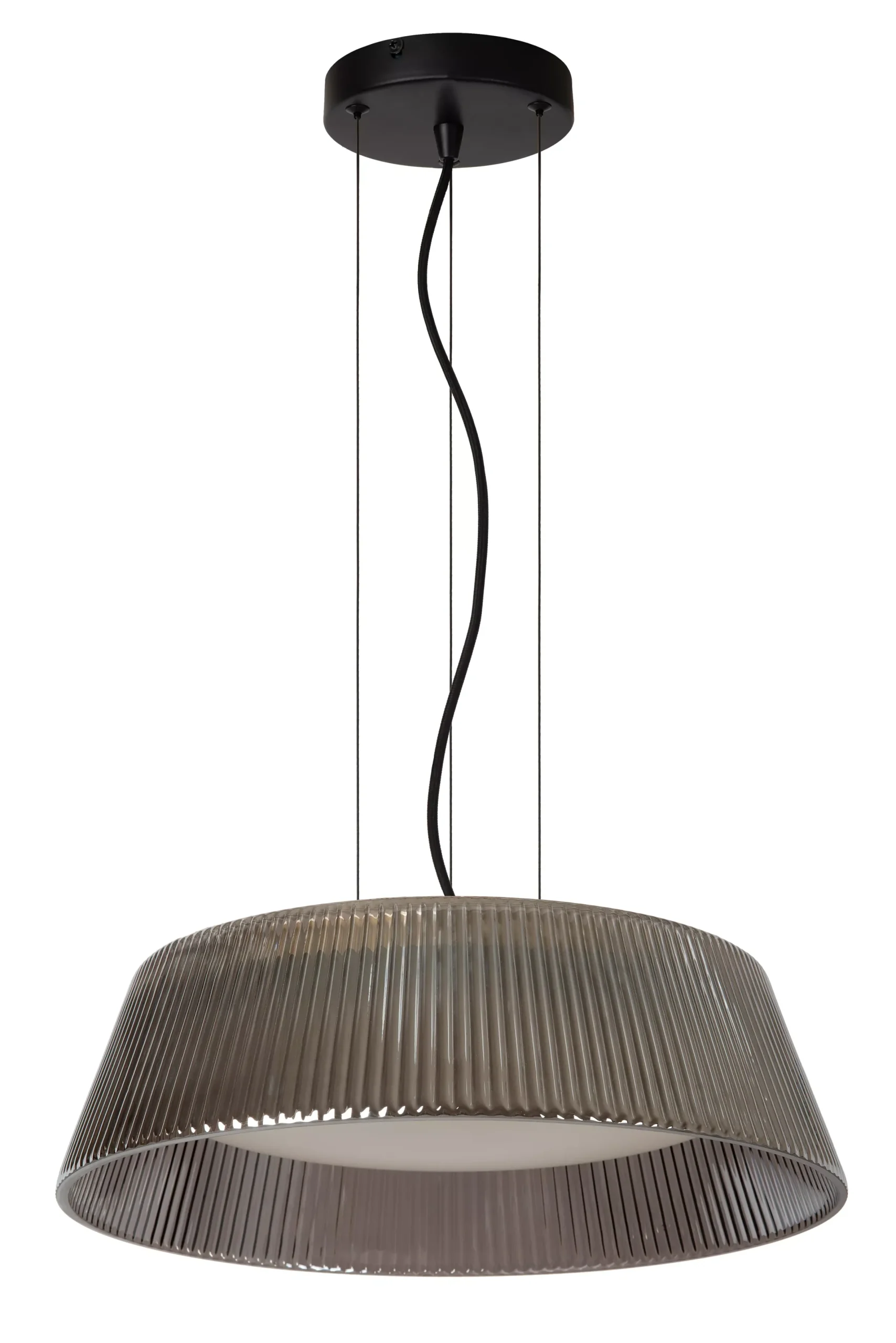 VIXI - Hanglamp - Ø 45 cm - LED - 1x22,6W 2900K - Fumé*Lucide Cheap