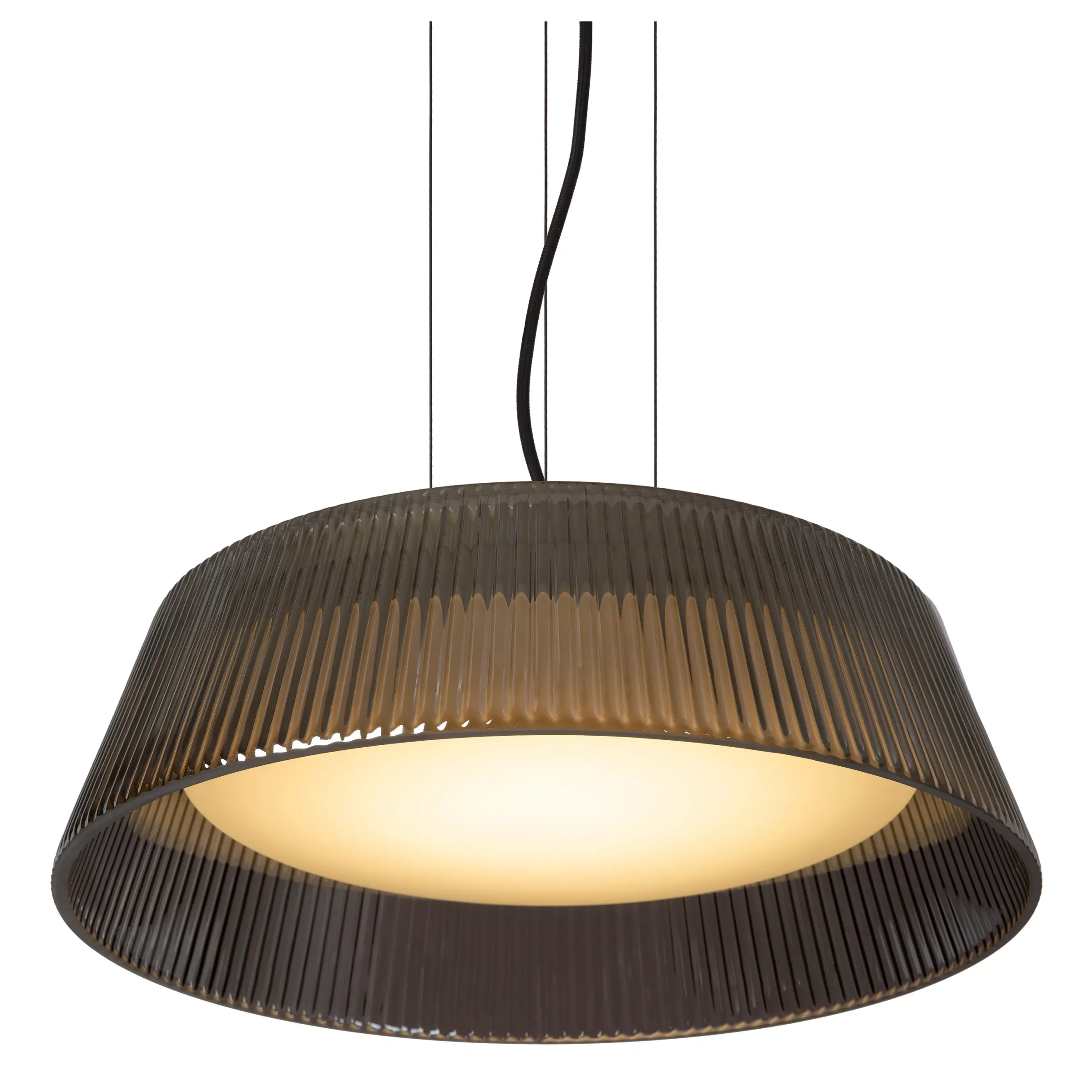 VIXI - Hanglamp - Ø 45 cm - LED - 1x22,6W 2900K - Fumé*Lucide Cheap