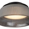 VIXI - Plafonnière - Ø 35 cm - LED Dimb. - 1x17,6W 2900K - Fumé*Lucide Store
