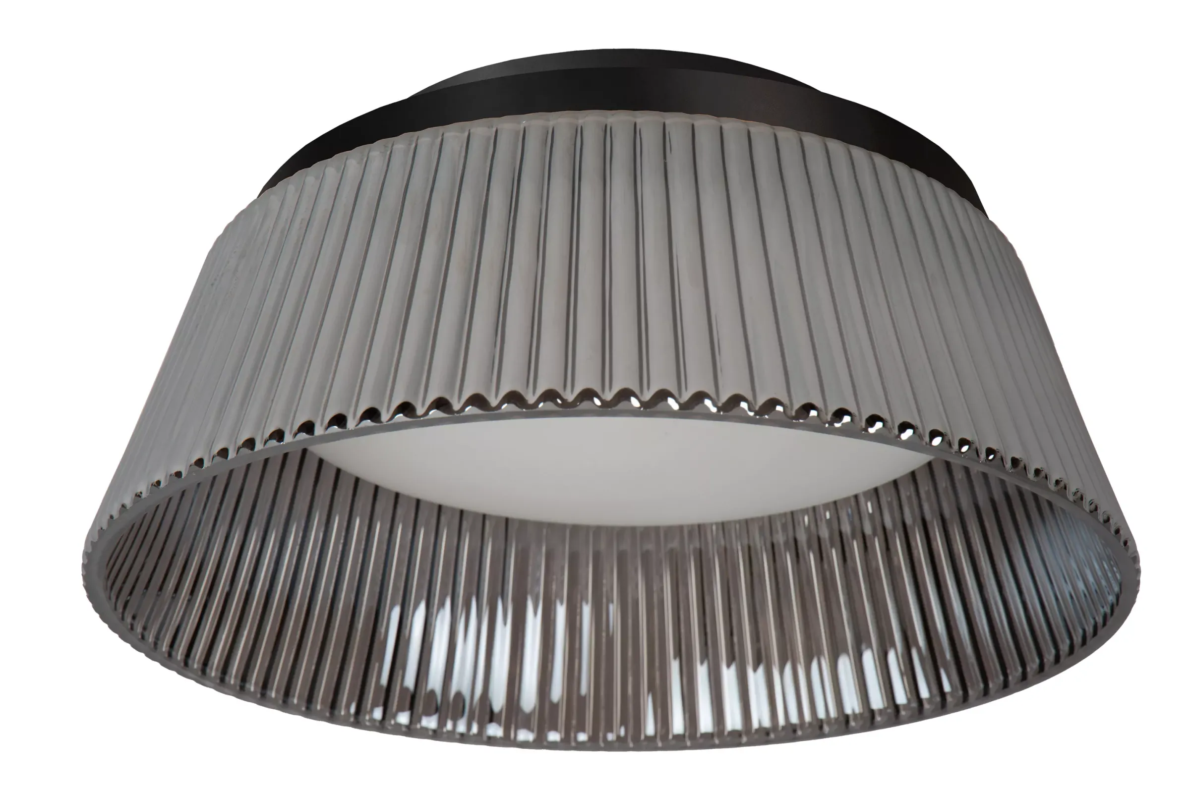 VIXI - Plafonnière - Ø 35 cm - LED Dimb. - 1x17,6W 2900K - Fumé*Lucide Store