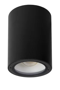 VOLANTIS - Plafondspot Binnen/Buiten - Ø 10,8 cm - 1xE27 - IP54 - Zwart*Lucide Store