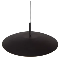 VULCAN - Hanglamp - Ø 47 cm - LED Dimb. - 1x9W 3000K - Zwart*Lucide Outlet
