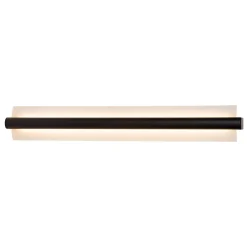 WANDA - Wandlamp Badkamer - LED - 1x19W 3000K - IP44 - Zwart*Lucide Shop