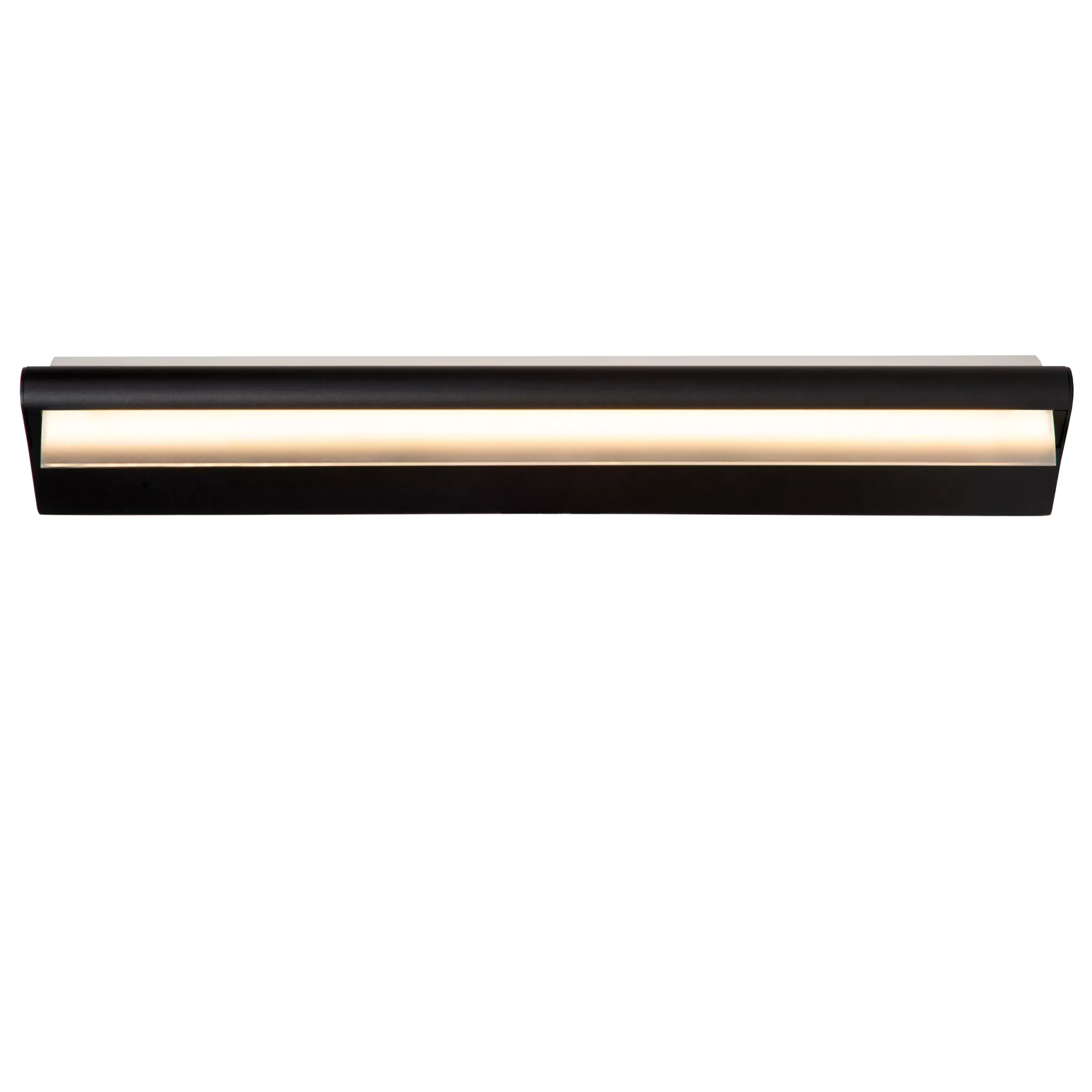 WANDA - Wandlamp Badkamer - LED - 1x19W 3000K - IP44 - Zwart*Lucide Shop